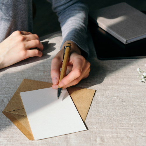 gratitude letter writing